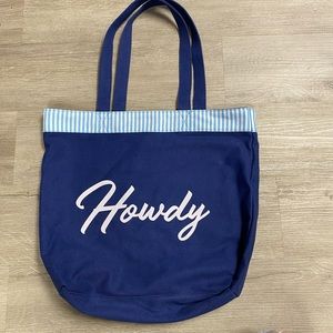 Draper James “Howdy” tote bag